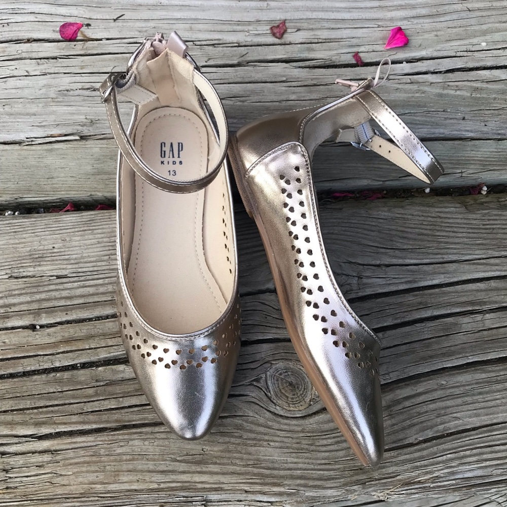 β¨HPβ¨Gap Kidβsβ’ Gold flats - Picture 1 of 6